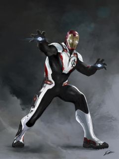 Avengers: Koniec gry - bohaterowie w białych strojach