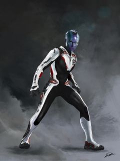 Avengers: Koniec gry - bohaterowie w białych strojach