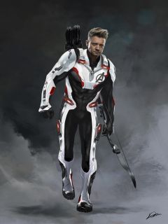 Avengers: Koniec gry - bohaterowie w białych strojach