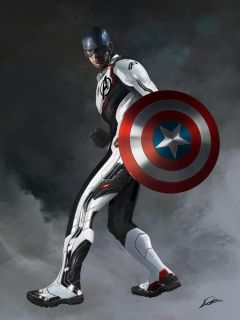 Avengers: Koniec gry - bohaterowie w białych strojach