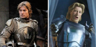 gra o tron / shrek