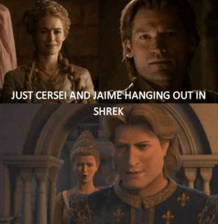 gra o tron / shrek