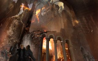 Gra o tron - szkic koncepcyjny