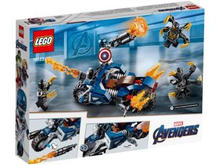 LEGO® Marvel Avengers Kapitan Ameryka: atak Outriderów (76123)
