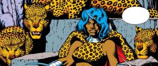 Madame Slay – komiksowa dziewczyna Erika Killomngera, która za jego śmierć chciała się zemścić na Czarnej Panterze; to ona najbardziej przyczyniła się do zmartwychwstania swojego partnera