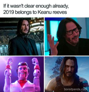 Keanu Reeves memy