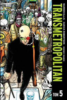 Transmetropolitan, tom 5 - okładka