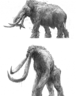 Godzilla 2: Król potworów - szkic koncepcyjny Behemotha