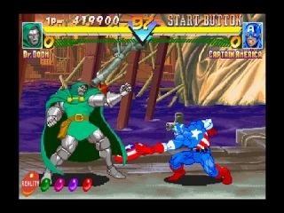 Marvel Super Heroes - automaty, Sega Saturn, PlayStation (1995)