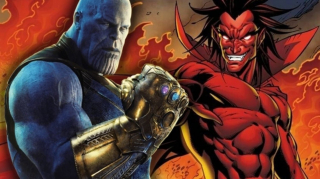 Thanos w trakcie dotychczasowych faz MCU współpracował z Mefisto – odwrócenie skutków pstryknięcia pozbawiło więc Marvelowskiego odpowiednika Szatana większej potęgi, którą uzyskał po wchłonięciu energii z wymazanych postaci. Ostatecznie to zemsta Mefisto okaże się determinować całą 4. fazę projektu.