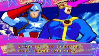 Marvel Super Heroes vs. Street Fighter - automaty, Sega Saturn, PlayStation (1997)