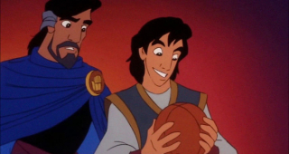 Ojciec Aladyna - grafika