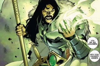 The Serpent – bóg strachu, który w serii „Sam strach” został na wieki uwięziony przez Odyna. 