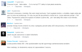 Wiedźmin - komentarze do zwiastuna- komentarze do zwiastuna