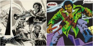 W komiksach to Jamal Afari był mentorem młodego Erica Brooksa. Co ciekawe, był on także trębaczem jazzowym – pod jego opieką Blade zdobywał więc szlify muzyczne.