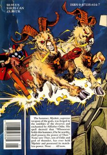 Propozycje jeśli chodzi o wątki fabularne. „The Ballad of Beta Ray Bill” – w tej serii Bill zaatakował Thora, gdyż sądził, że to Asgardczycy odpowiadają za wybicie mieszkańców jego planety. Gdy Odyn dostrzegł w Billu dobro, podarował mu w podzięce Stormbreakera. 