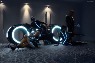 Tron cosplay