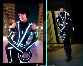 Tron cosplay