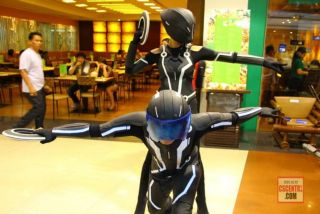 Tron cosplay
