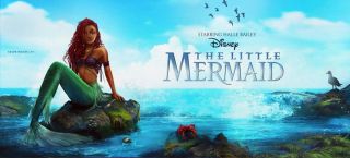 Halle Bailey jako Mała syrenka - fan-art