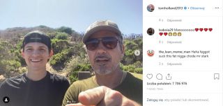 Tom Holland i Robert Downey Jr.