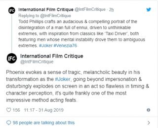 Joker - pierwsze opinie na temat filmu