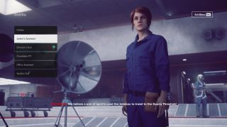 Control Janitor's Assistant Suit - do zdobycia za ukończenie zadania What a Mess. Po jego wykonaniu należy wrócić do pomieszczenia woźnego i odebrać kostium.