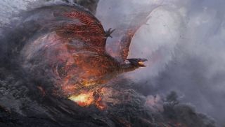 Godzilla II: Król Potworów - szkic koncepcyjny