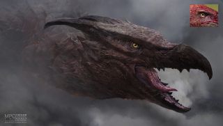 Godzilla II: Król Potworów - szkic koncepcyjny