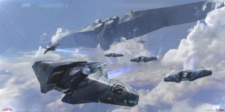 Kapitan Marvel - szkic koncepcyjny