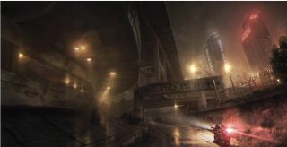 Szkice koncepcyjne z anulowanej gry z serii Batman: Arkham