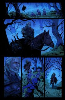 Wiedźmin. Córka płomienia - plansza