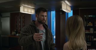 Avengers: Endgame - zdjęcie przed nałożeniem efektów specjalnych
