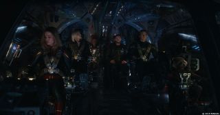 Avengers: Endgame - zdjęcie po nałożeniu efektów specjalnych