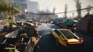 Cyberpunk 2077 - screeny z targów Gamescom 2019