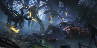 Marvel' Spider-Man - szkice koncepyjne