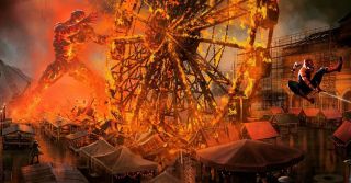 Spider-Man: Daleko od domu - szkic koncepcyjny