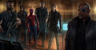 Spider-Man: Daleko od domu - szkic koncepcyjny