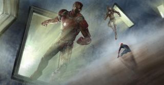 Spider-Man: Daleko od domu - szkic koncepcyjny