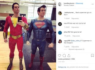 Shazam! - Ryan Handley w stroju Supermana