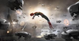 Spider-Man: Daleko od domu - szkic koncepcyjny