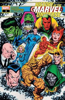 History of the Marvel Universe #3 - plansze