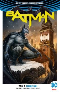 Batman. Zimne dni, tom 8 – polska okładka Batman Warszawa - okładka