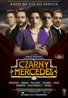 Czarny mercedes