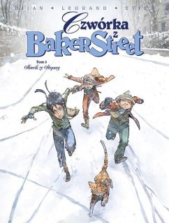 Czwórka z Baker Street. Słowik ze Stepney, tom 3 - okładka