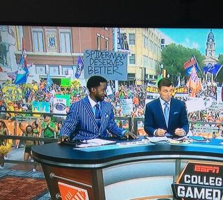 ESPN - kadr z relacji na żywo