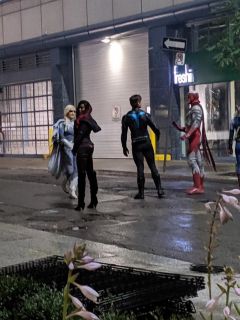 Titans - zdjęcie z planu