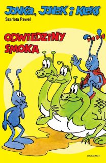 Jonka, Jonek i Kleks. Odwiedziny smoka, tom 9 - okładka