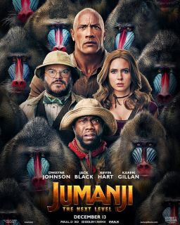 Jumanji: Nastepny poziom - plakat IMAX