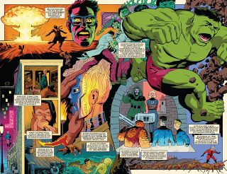 History of the Marvel Universe #3 - plansze